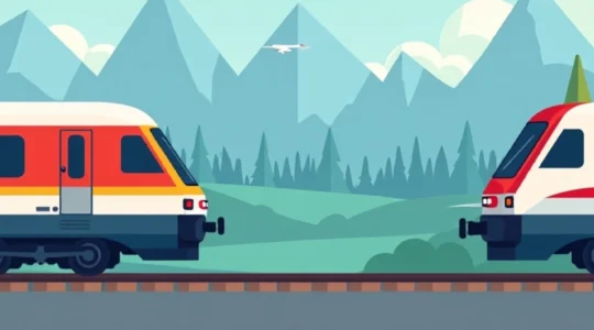 vols internes et trains